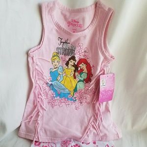 New Disney Princess 2pc Outfit